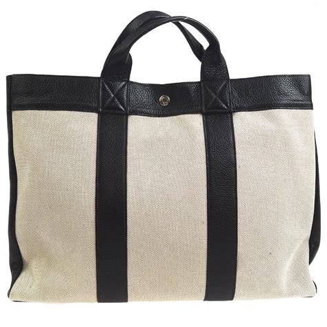 hermes large bags|Hermes canvas tote bag.